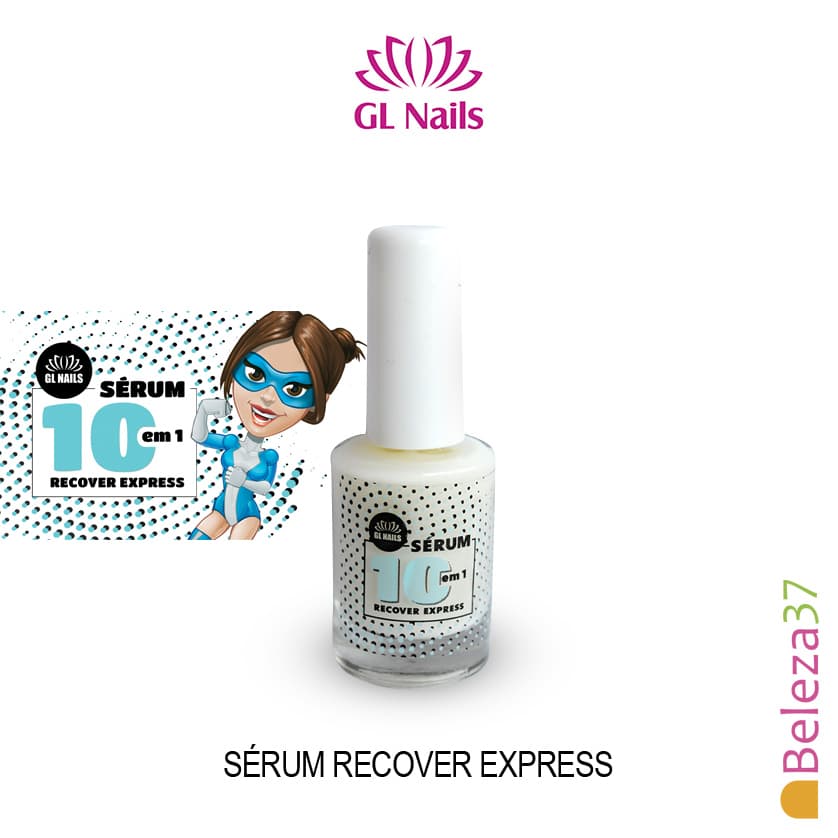 Gl Nails Sérum Recover Express 10 em 1 Fortalecedor de Unhas