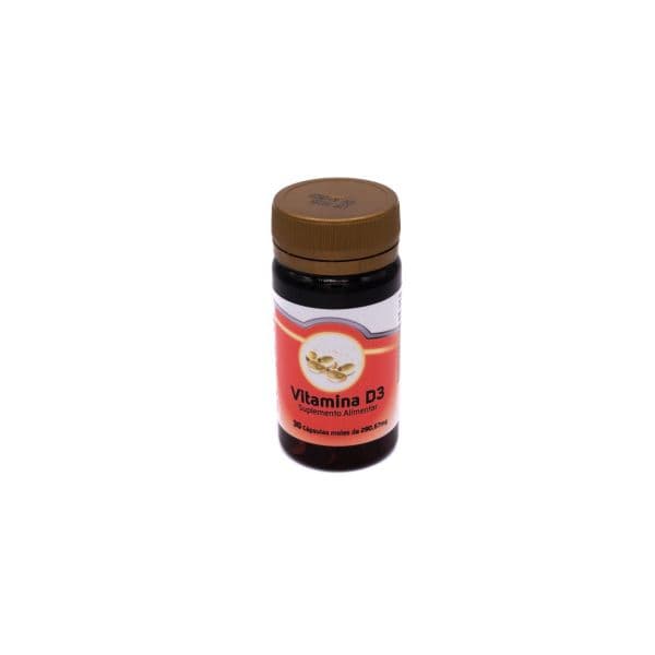 Dalipharma Vitamina D3 30 Cápsulas