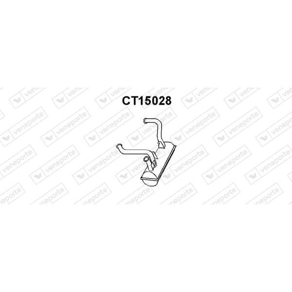Veneporte Panela de Escape Dianteira - CT15028