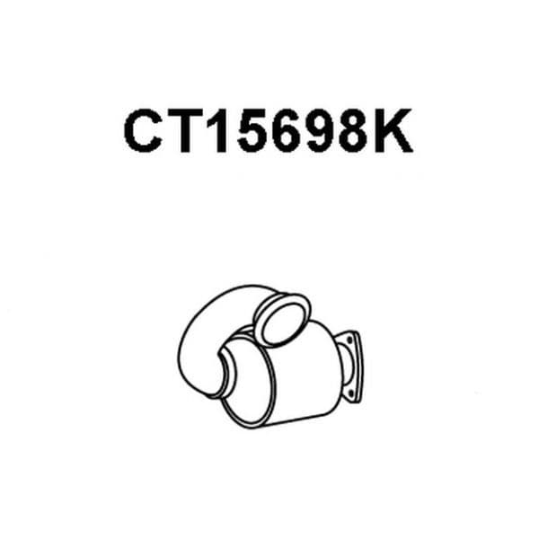 VENEPORTE - CT15698K - Catalisador - 5605180156988