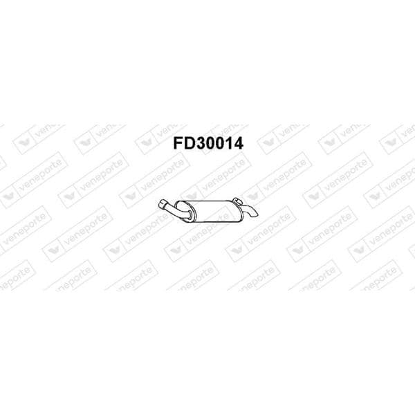 Veneporte Panela de Escape Traseira FD30014