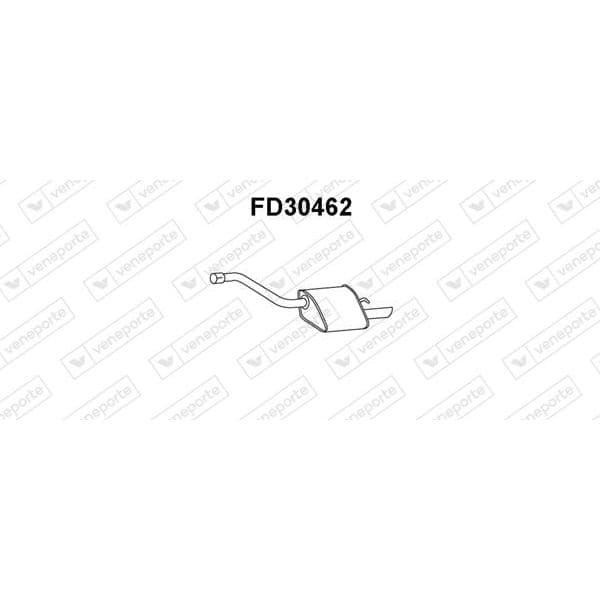 Veneporte Panela de Escape Traseira FD30462