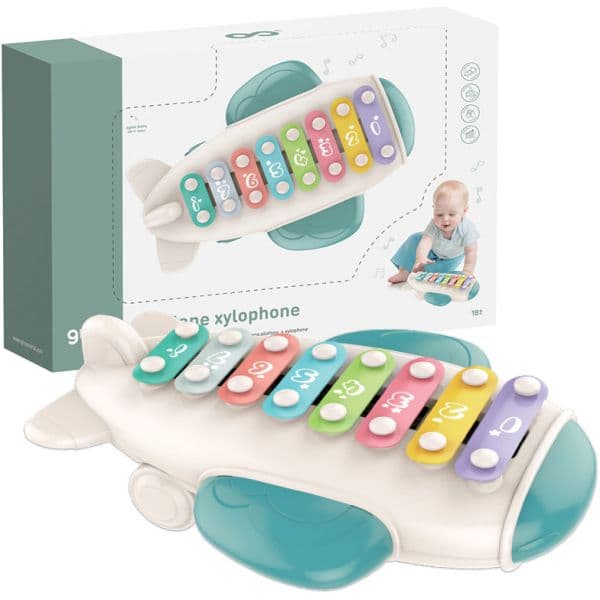 Giros Baby Avião Xilofone Musical