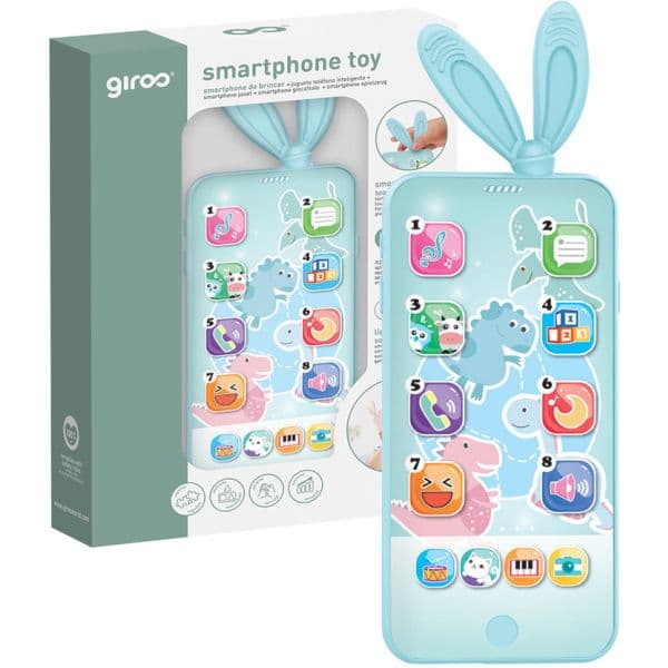 Giros Baby Telemóvel Infantil Luz e Sons Azul - G153916