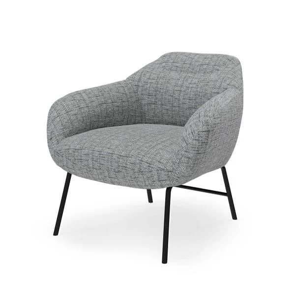 Dudeco Poltrona Namur 83x80x73 Cinzento