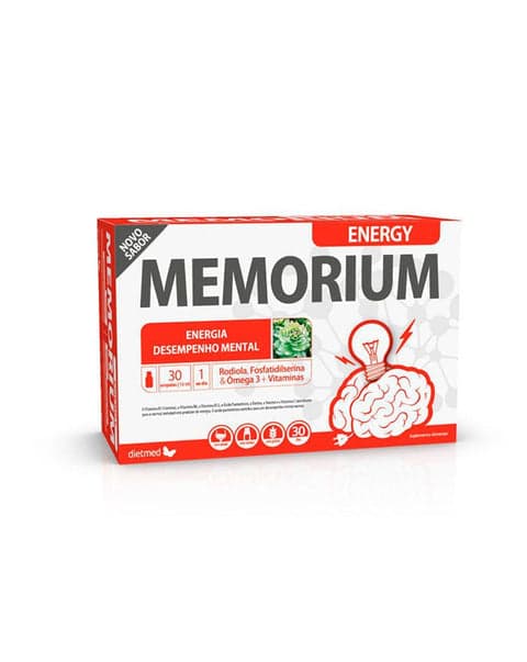 Memorium Energy - 30 Ampolas - Dietmed