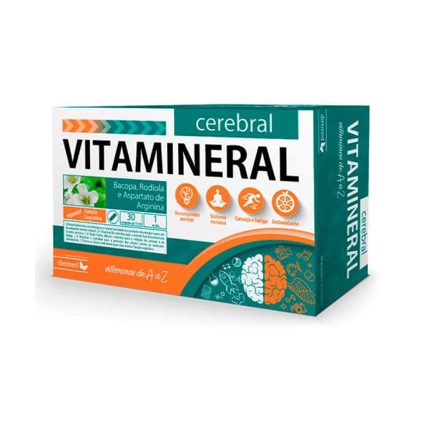 Dietmed Vitamineral Cerebral 30 Ampolas