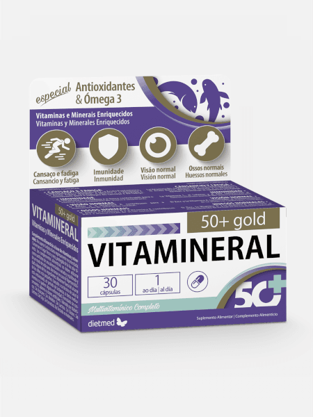 Dietmed Vitamineral 50+ 30 Cápsulas