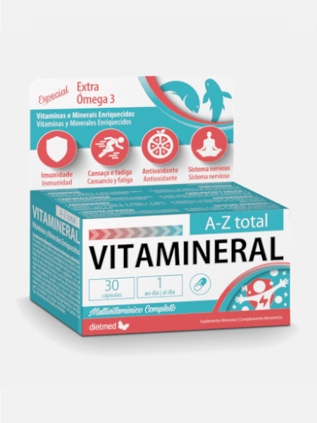 Vitamineral A-Z 30 Cápsulas