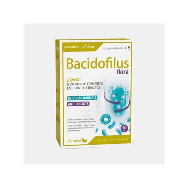Dietmed Bacidofilus Flora 30 Cápsulas