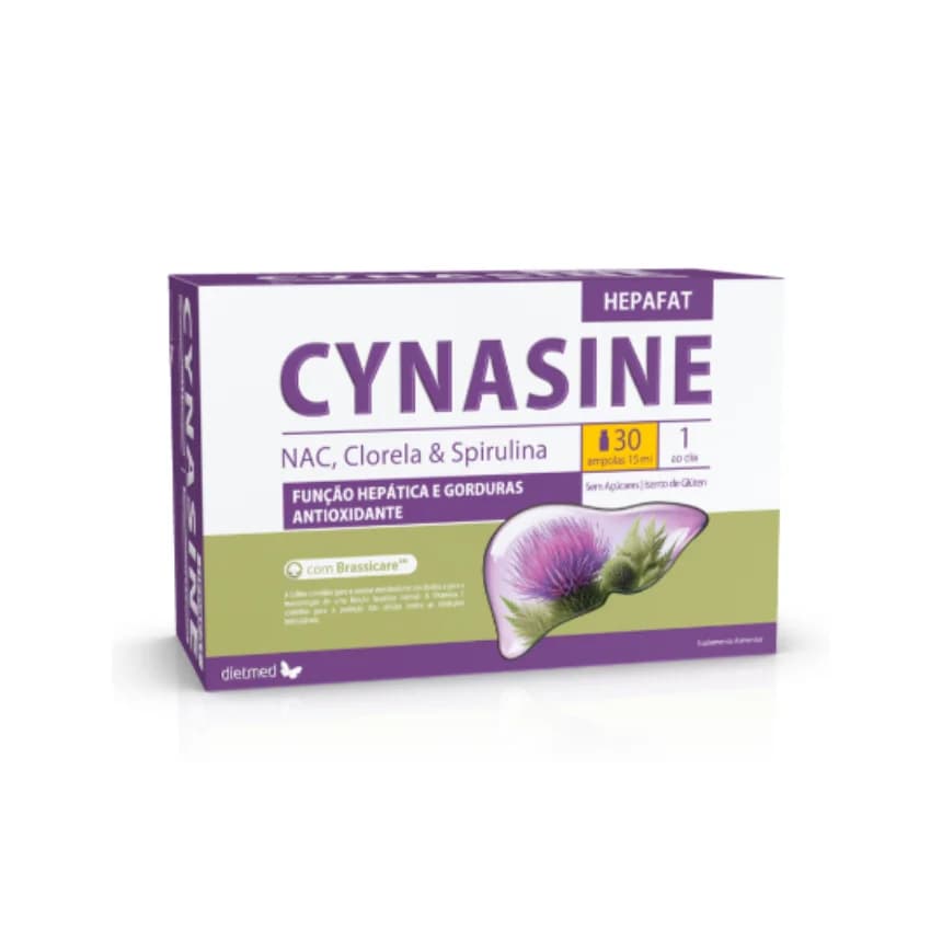 Dietmed Cynasine Hepafat 30 Ampolas