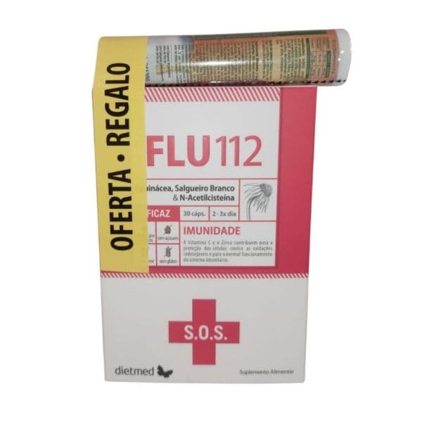 Dietmed FLU112 30 Cápsulas + Propotuss 20 Pastilhas