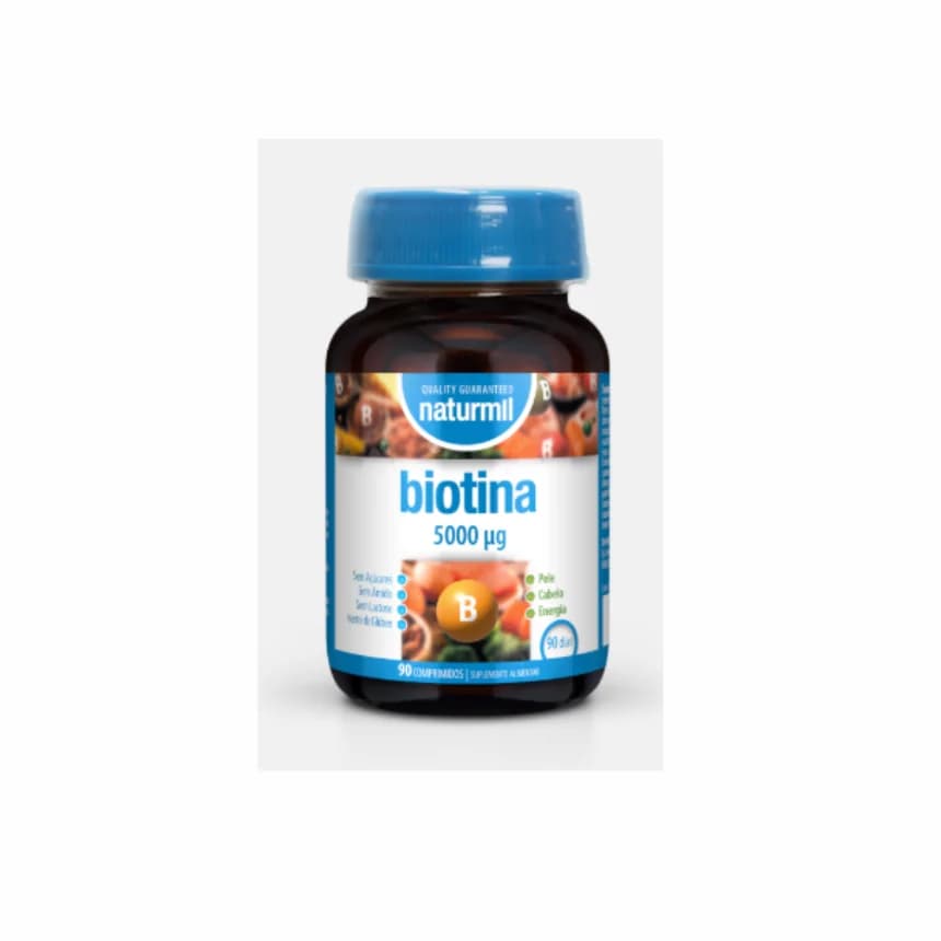 Naturmil Biotina 5000Mcg 90 Comprimidos