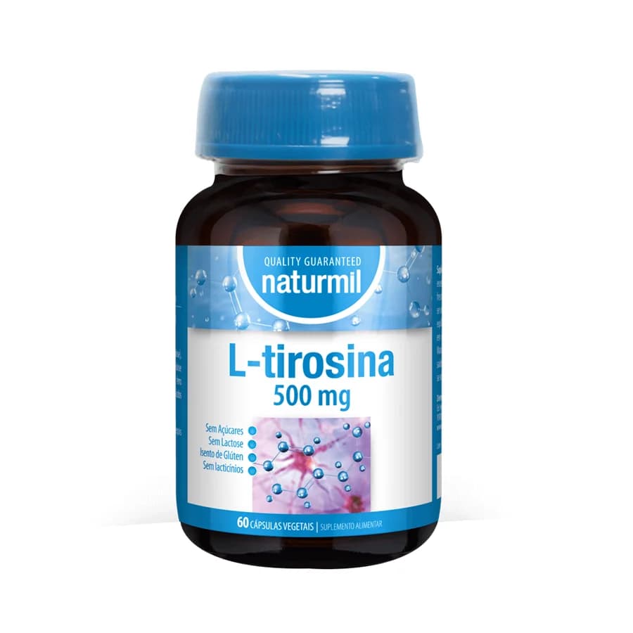 Naturmil L-Tirosina 500 mg 60 Cápsulas