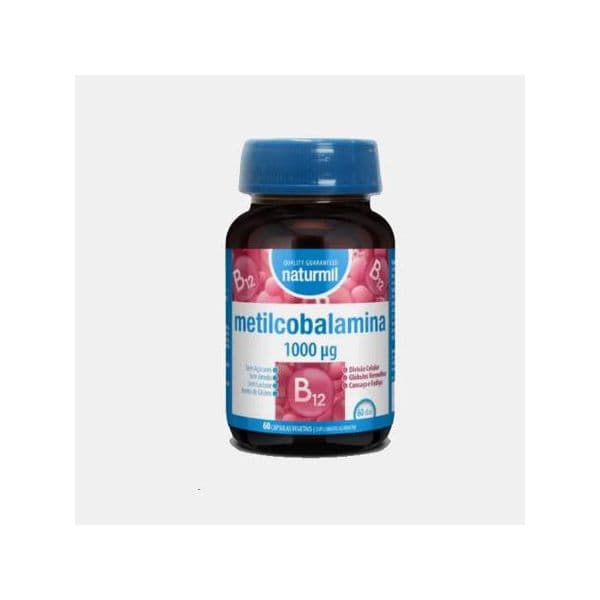 Naturmil Metilcobalamina 1000ug 60 Cápsulas
