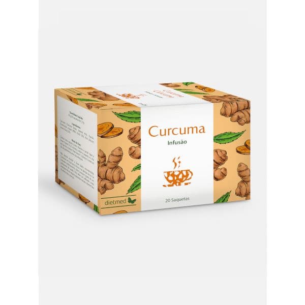 Dietmed Chá de Cúrcuma 20 Saquetas