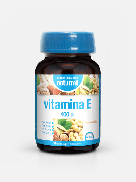 Naturmil Vitamina E 400 U.I. 60 Cápsulas