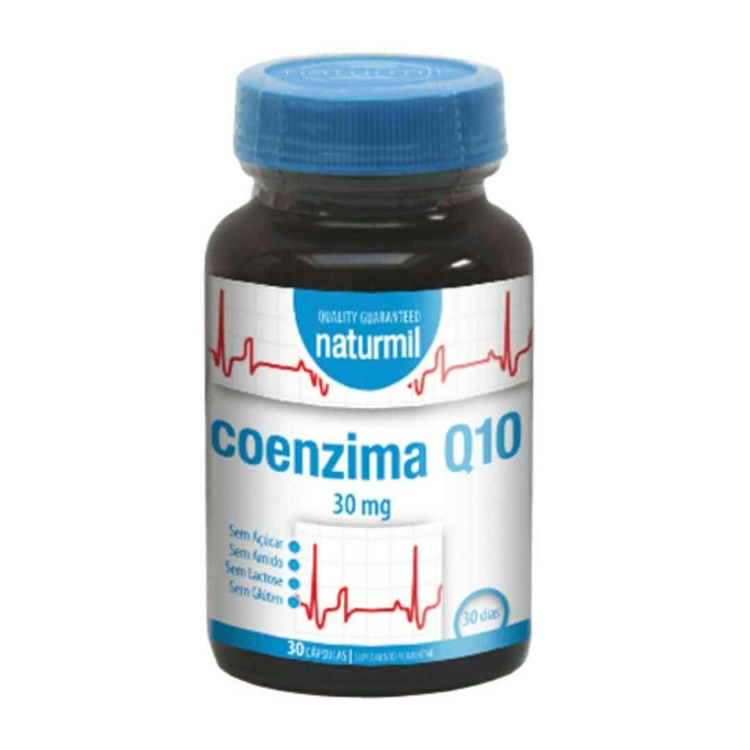 Coenzima Q10 30mg 30 Cápsulas Naturmil
