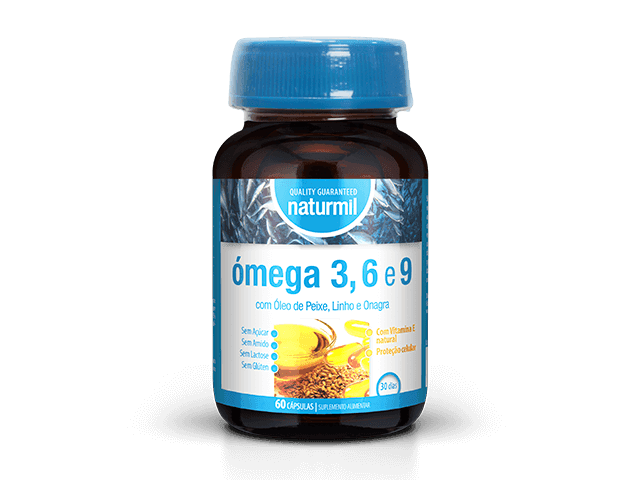 Naturmil Ómega 3, 6 e 9 60 Cápsulas