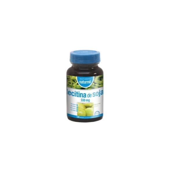 Naturmil Lecitina de Soja 500mg 120 Cápsulas