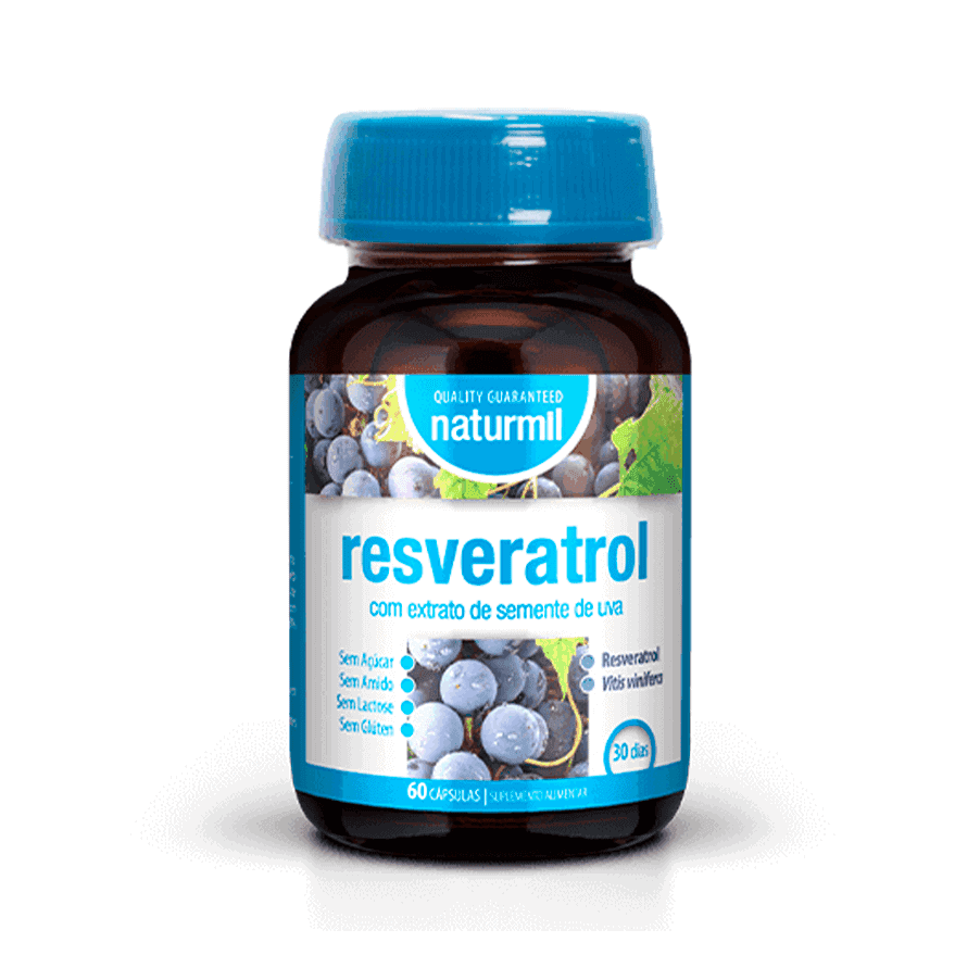 Resveratrol 60 cápsulas Naturmil