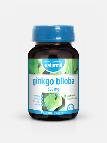 Naturmil Ginkgo Biloba 500mg 90 Comprimidos