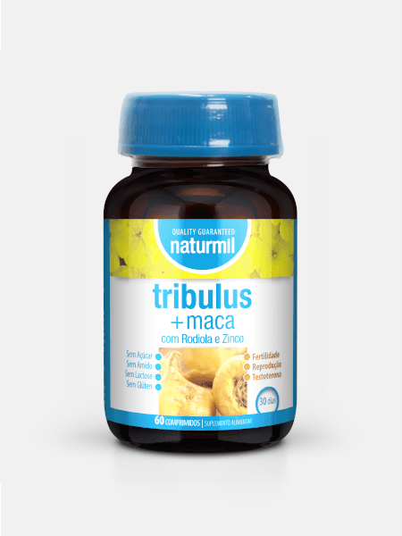 Naturmil Tribulus + Maca 60 Comprimidos