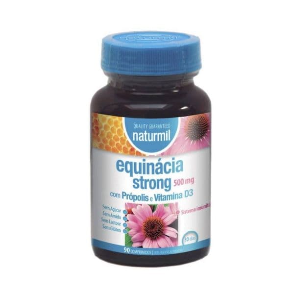 Naturmil Equinácia Strong 500mg 90 Comprimidos