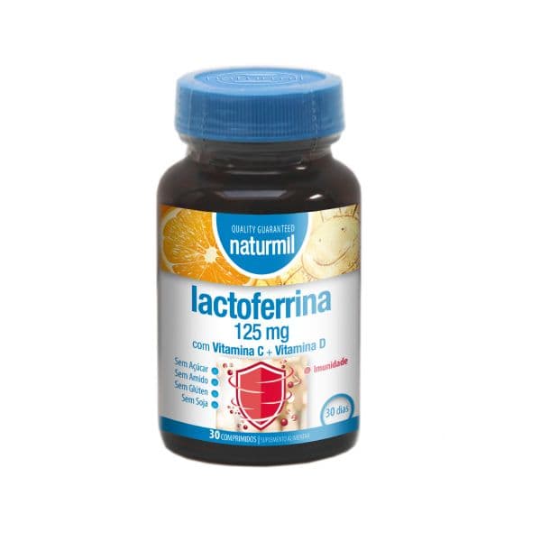 Dietmed Naturmil Lactoferrina 125mg 30 Comprimidos