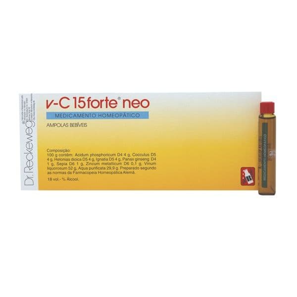 Dr. Reckeweg V-C 15 Forte Neo 24 Ampolas Bebíveis
