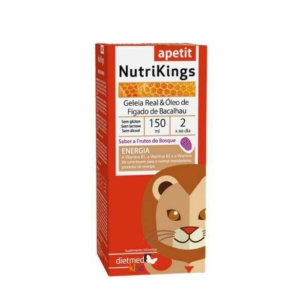 Dietmed NutriKings Apetit Geleia Real e Óleo de Fígado de Bacalhau 150ml