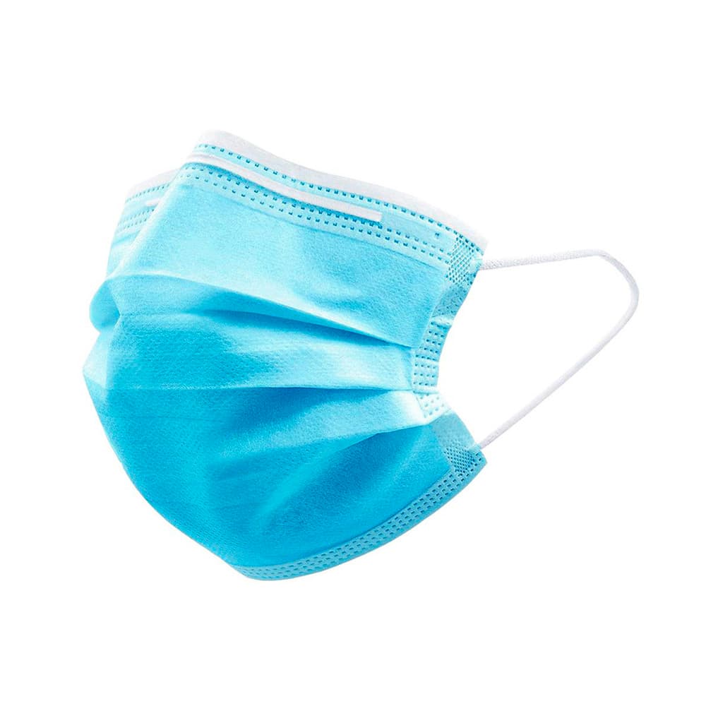 Máscaras cirurgicas orthia pediatrica Azul cx 25un