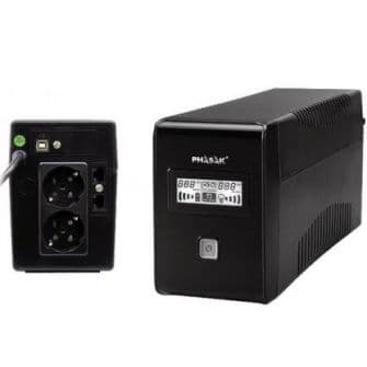 Phasak PH9465 - 650VA LCD  USB+RJ