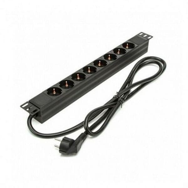 Phasak BNS 3518 Régua 8 Tomadas para Rack 19" 1U