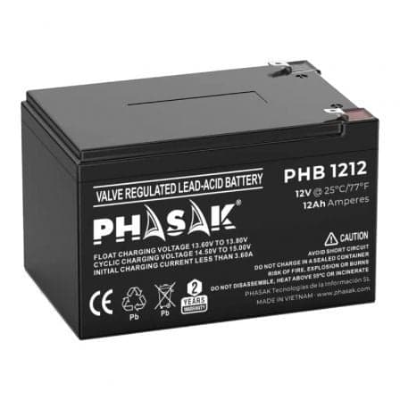 Phasak Bateria Phb 1212 Compativel Com Ups
