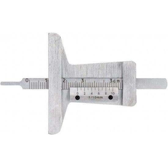 Paquímetro profundidade p/ sulcos pneus MacFer AP030 30mm refª 010.0067 MACFER