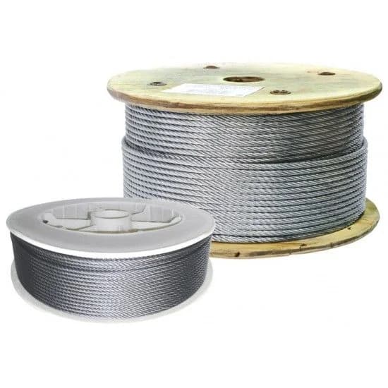 Cabo aço galv. MacFer WRG 6x7+FC 2,5mm 250m refª 018.0026 MACFER - 018.0026-C - Ferramentaspro.pt