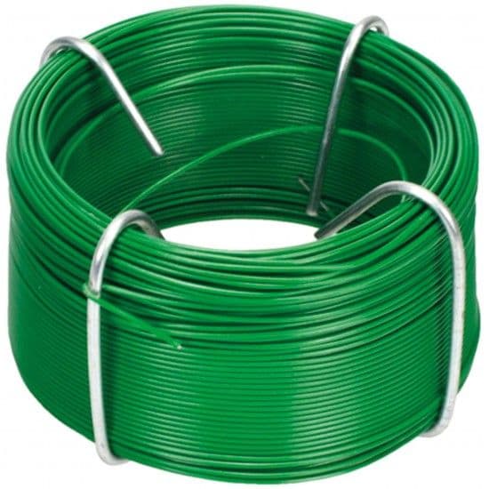 Arame plastificado  AP 0,9mm 50m verde refª 018.0051 MACFER