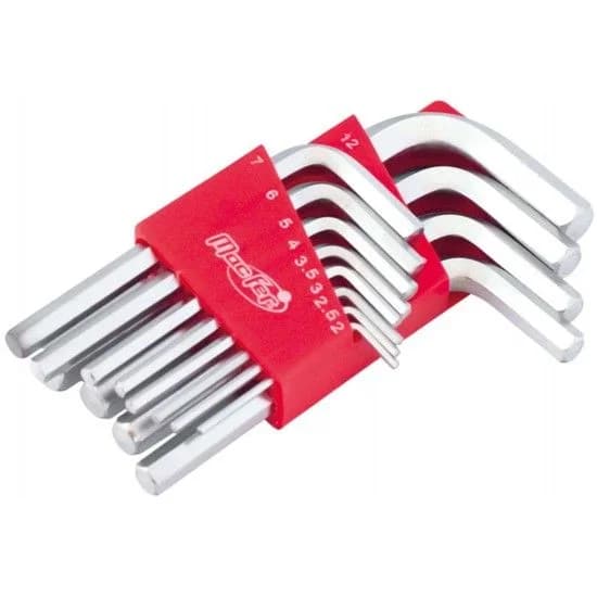 Jg. ch. L sext. int. MacFer WLHR-169S 2mm~12mm 12pçs refª 037.0075 MACFER - 037.0075 - Ferramentaspro.pt