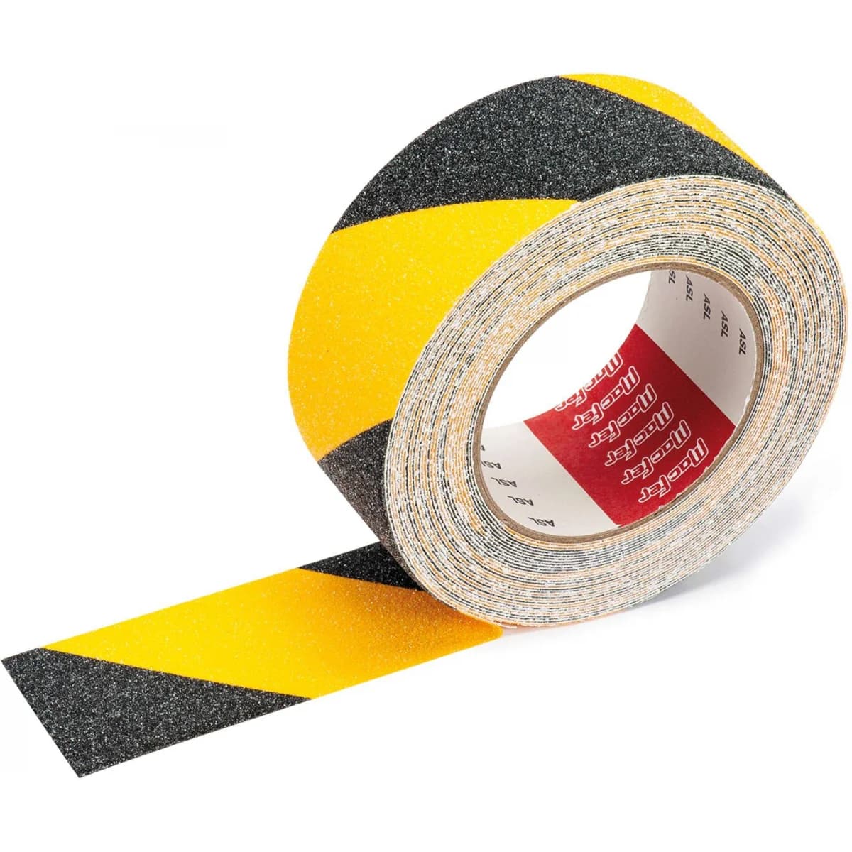 Fita anti-derrapante MacFer ASL-02 50mm 10m preta/ amarela refª 040.0043 MACFER - 040.0043 - Ferramentaspro.pt
