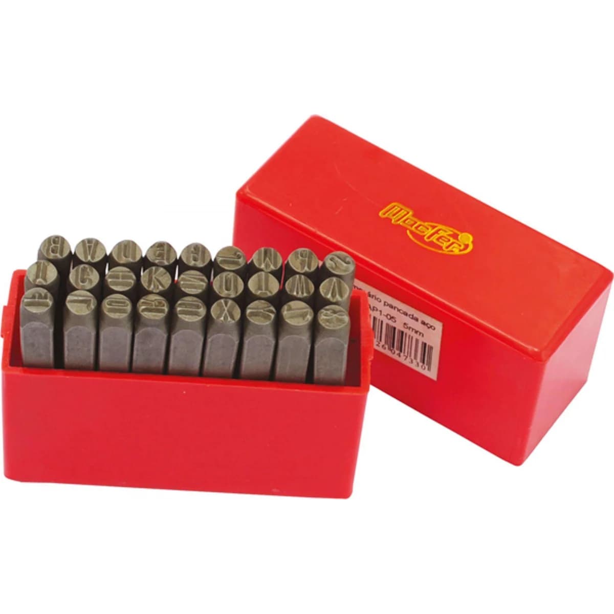 Jg. abecedário pancada Cr-V MacFer APCRV1 4 mm refª 047.0032 MACFER - 047.0032 - Ferramentaspro.pt