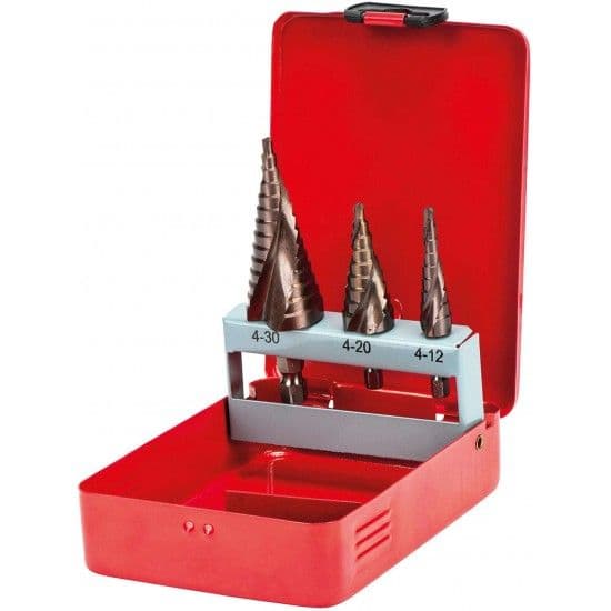 Macfer Jg. Brocas Escalonadas Hss-cobalto JBECO-01 3pçs - 059.0075
