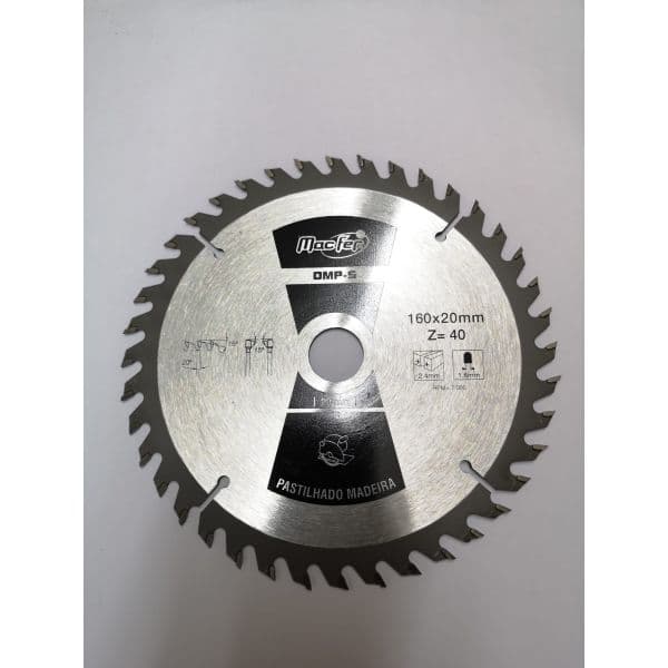 Macfer Disco Pastilha D160 Z40