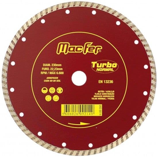 MACFER Disco Diam. Turbo 115mm - 092.0011