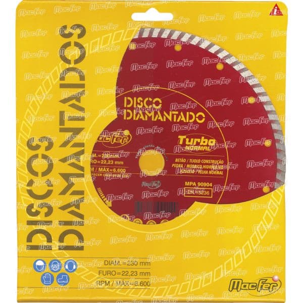 MACFER Disco Diam. Turbo 230mm - 092.0014
