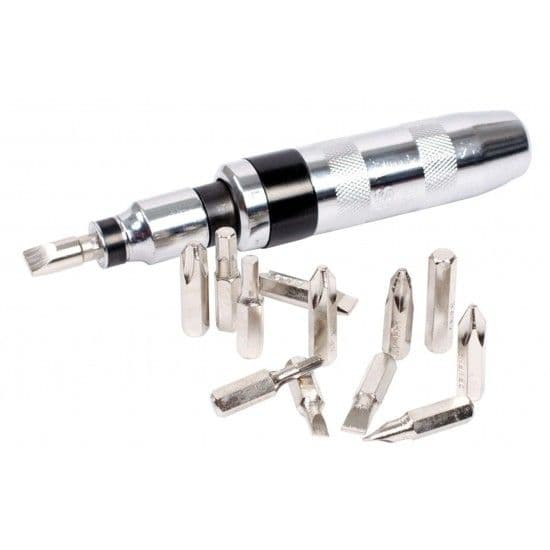 MacFer Kit Chave Pancada com Bits 5/16 15pç Ibs-4017 - 105.0094