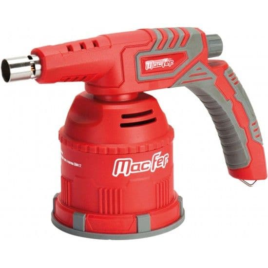 Maçarico a gás c/ isqueiro MacFer PD888SP 360º refª 114.0006 MACFER