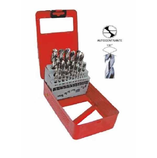 Macfer Jg. Brocas Cil. HSS-M2-019 1~10mm 19pçs - 117.0090