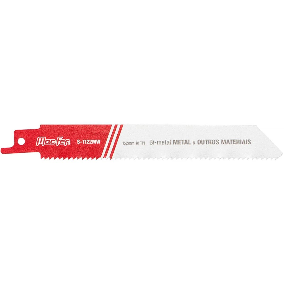Lâmina sabre bimetal MacFer S-1122MW 225mm refª 123.0004 MACFER - 123.0004 - Ferramentaspro.pt