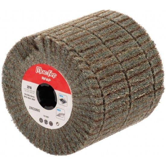 Rebolo fibra abrasiva MacFer RFAP 110x100 GR ZMD médio refª 145.0063 Macfer